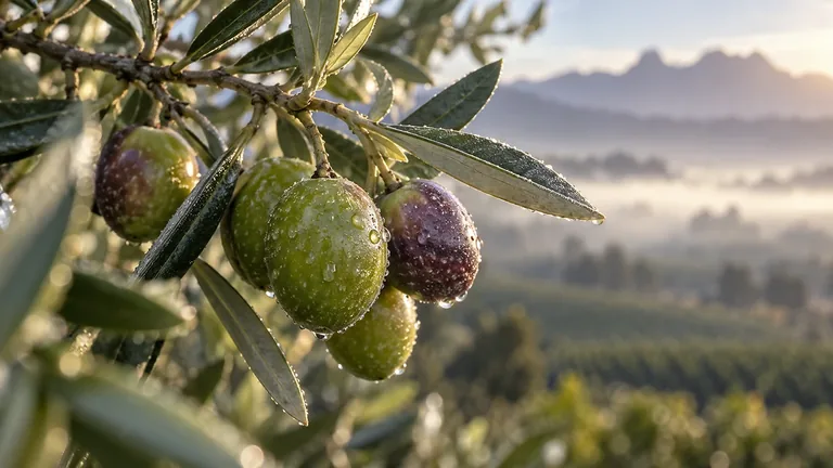 Cape Winelands olive grove and botanical provenance